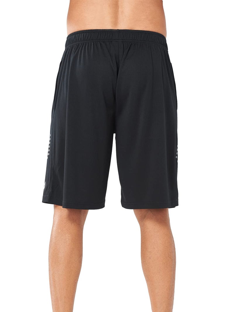 NORTHYARD Men's 10" Athletic Basketball Shorts Workout Gym Quick Dry Shorts Lightweight Mesh Training Shorts for Men Exercise Black - Image 4