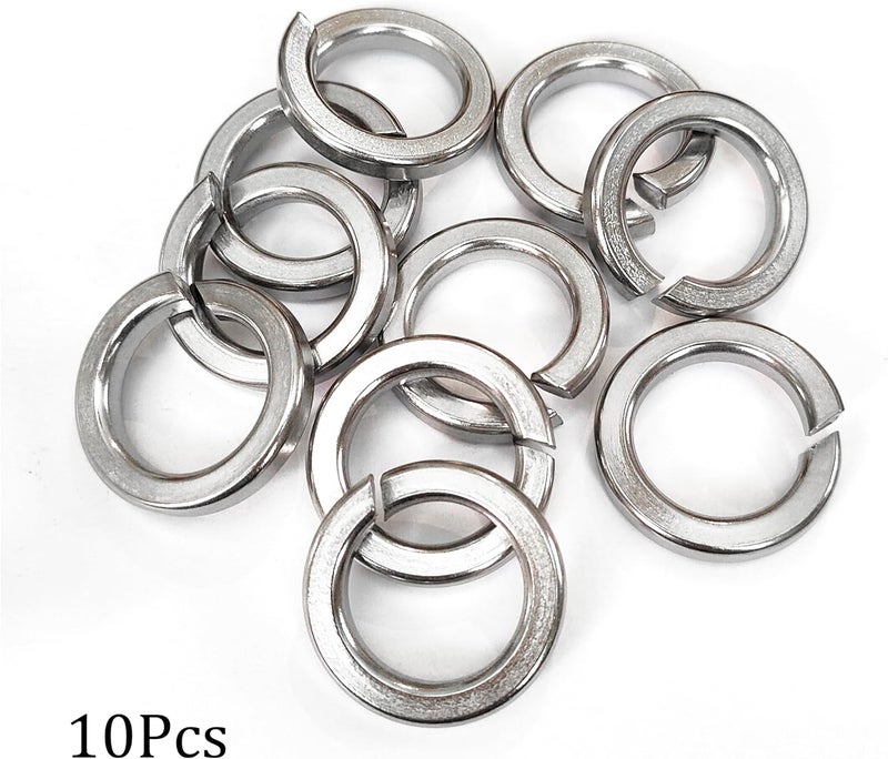NACX M24 Split Lock Washer, 304 Stainless Steel Spring Lock Washer, 10Pcs - Image 3