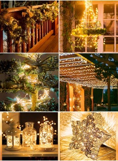 Lemon 10mtr 100 LED Twinkle String Lights, USB Fairy Lights Plug in,  with Remote and Timer 8 Modes Waterproof Copper Wire Starry Lights for Indoor Outdoor DIY Party Bedroom Living Room Decorations  - Image 2