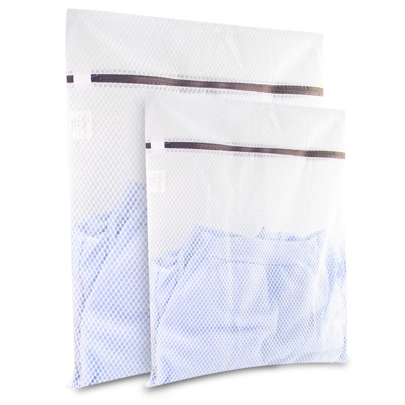 GOGOODA Mesh Laundry Bag for Delicates Set of 2 Lingerie Bags for Washing Machine Great for Laundry Hosiery Blouse Underwear Pantyhose SocksSet of 2