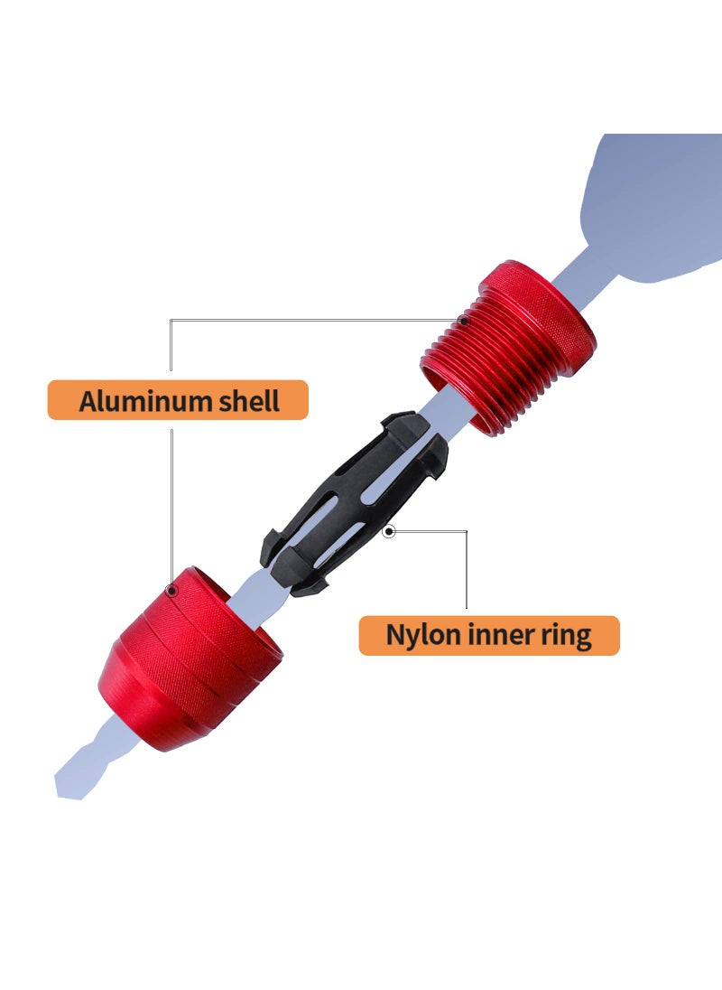 RUITOOL RUITOOL Drill Depth Stop for Drill Bits, Adjustable Drill Stop Applicable Drill Size Range 5/64"-3/16",15/64"-7/16", Aluminum Drill Bit Stop Collar Set for Woodworking Tools & Hand Tools, 2 Pcs  - Image 5