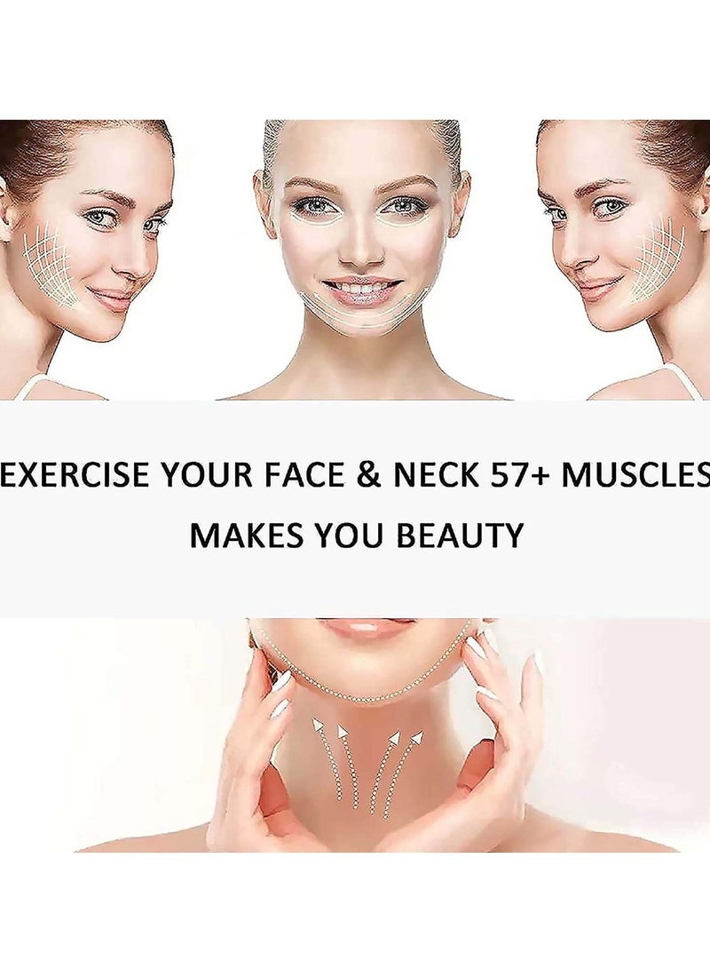 Gonice 2 Pieces Jaw Exerciser Workout Kit, Jawline Exerciser, Face and Toning and Slimmer, Face Exerciser, Jawline Strengthener, Strengthen Neck, Stress Reducer for Men & Women for Slimmer Toned Face - Image 2