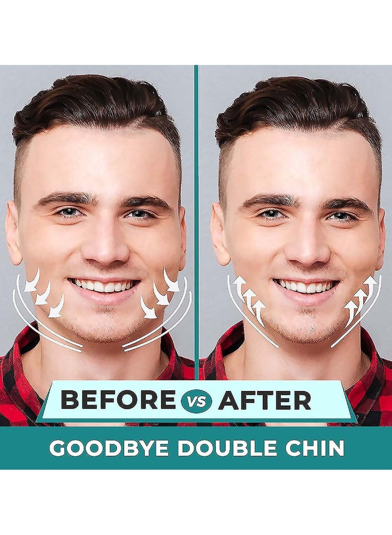 Gonice 2 Pieces Jaw Exerciser Workout Kit, Jawline Exerciser, Face and Toning and Slimmer, Face Exerciser, Jawline Strengthener, Strengthen Neck, Stress Reducer for Men & Women for Slimmer Toned Face - Image 3