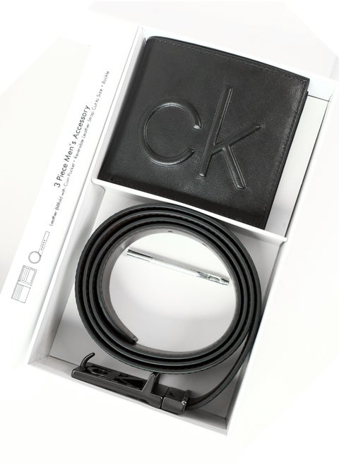 Calvin Klein Wallet-Belt Set For Men