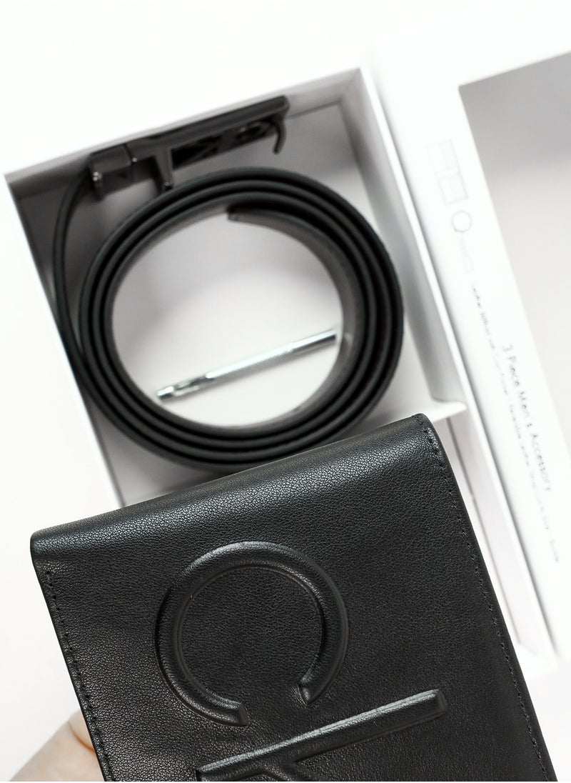 CALVIN KLEIN JEANS PLUS - Calvin Klein Wallet-Belt Set For Men - Image 1