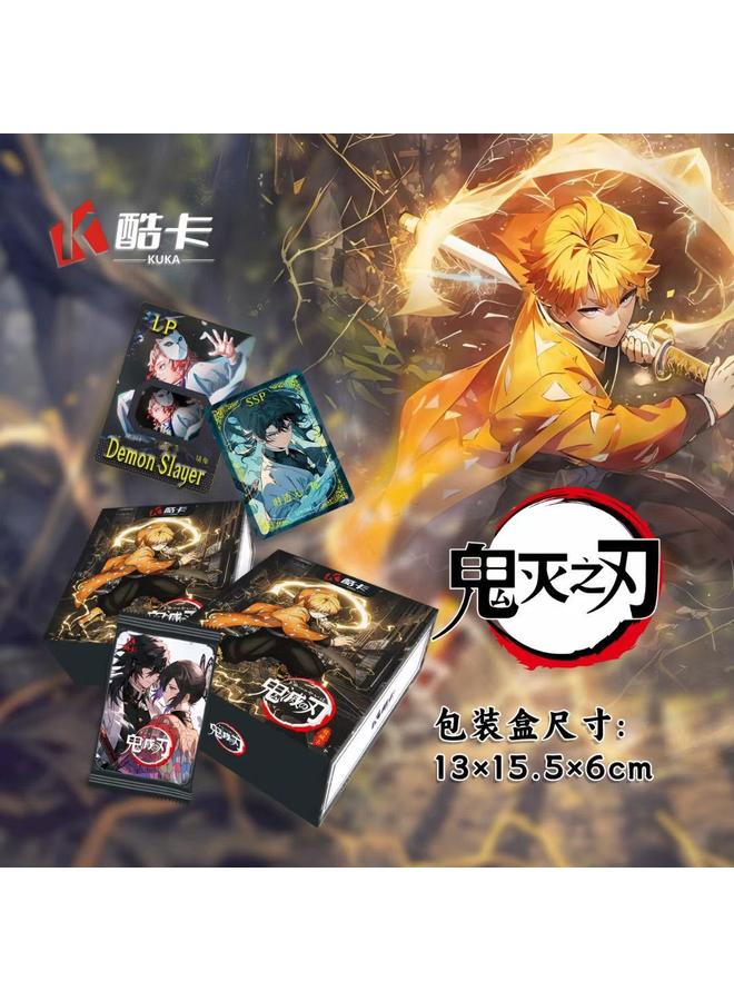 Bluejw Fun Card Anime Ghost Extermination Blade Card Japanese Popular Anime Game Character You Bean Collection Card Blind Box - Image 1