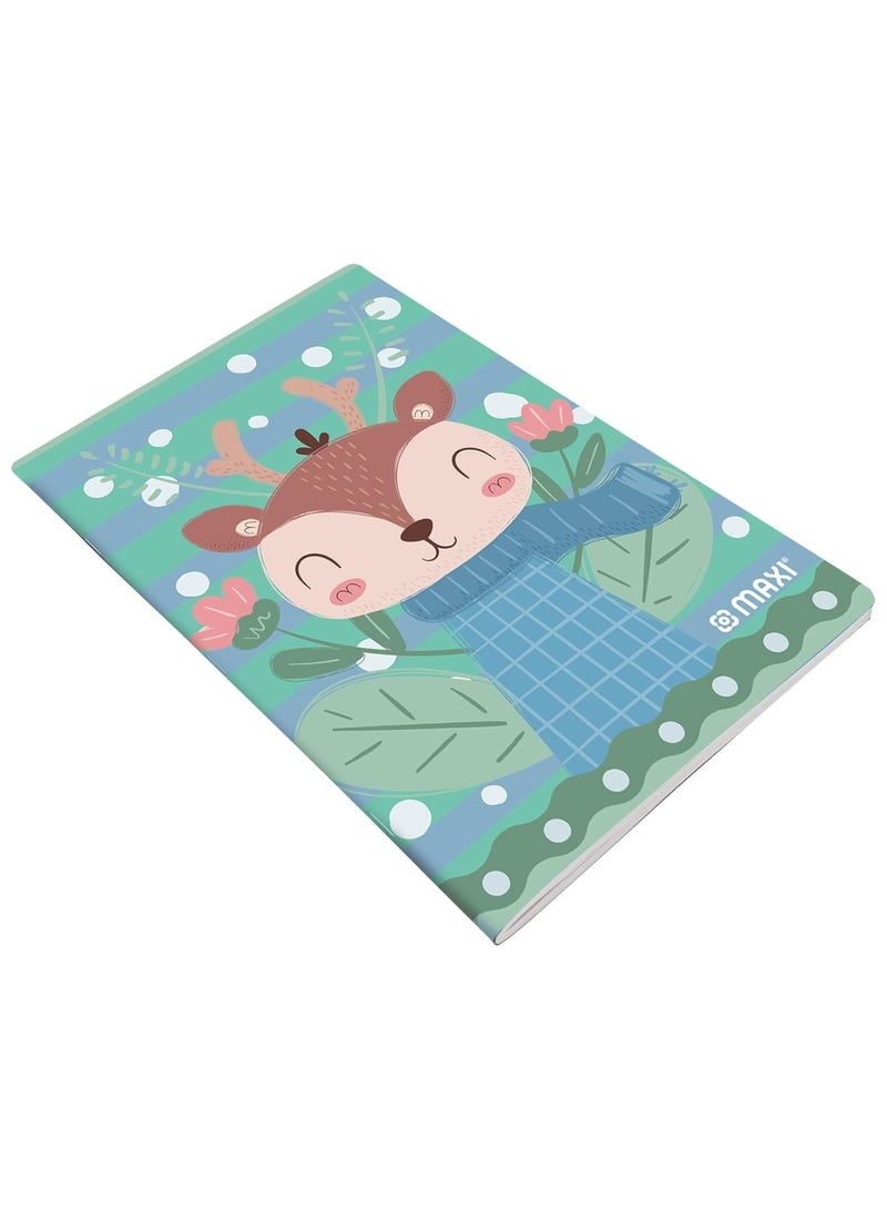 4-Piece A4 Size Single Line Notebook 60 Sheets Per Book - view 3