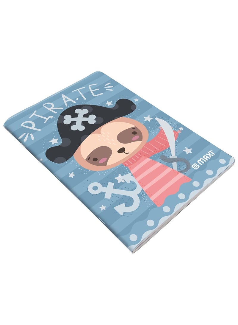 4-Piece A4 Size Single Line Notebook 60 Sheets Per Book - view 4