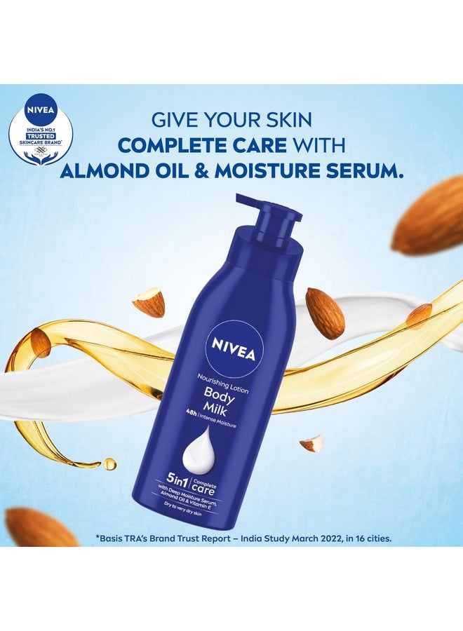 نيفيا لوشن الجسم المغذي من نيفيا 400 مل | ترطيب لمدة 48 ساعة | مع زيت اللوز المضاعف | بشرة ناعمة وصحية المظهر | للبشرة الجافة جدًا - Image 4