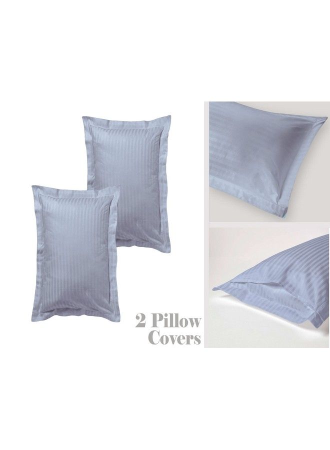 AVI Duvet Cover King Size Premium 100% Cotton Duvet Quilt Comforter Cover 91 X 101 Inches (White) - Image 5