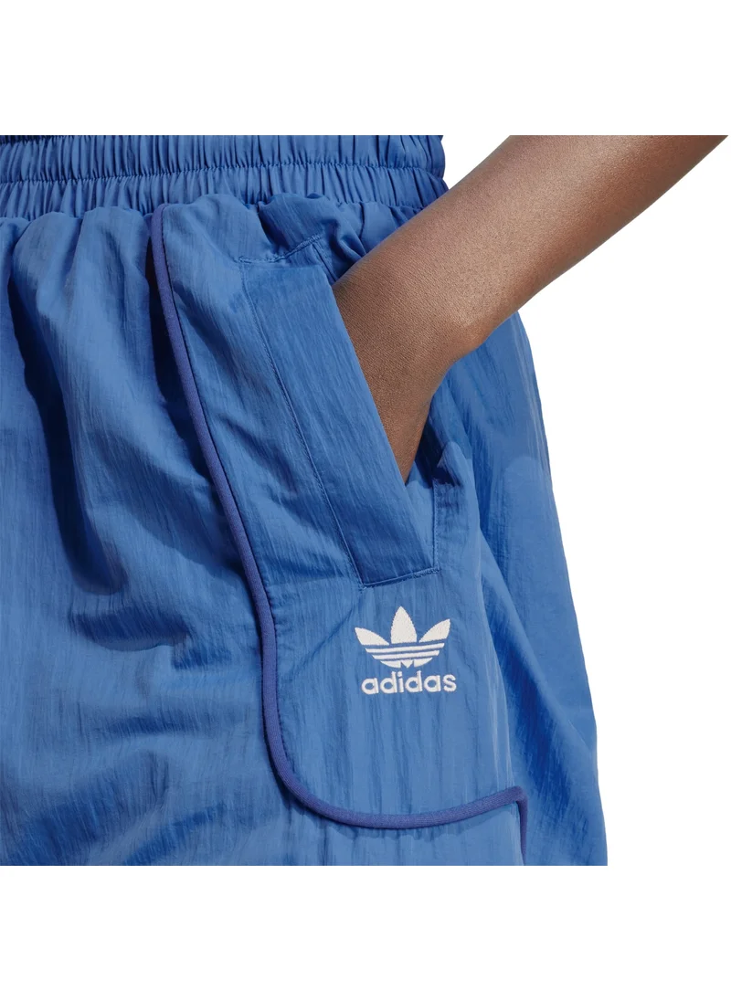 Adidas adidas WIDE TRACK PANT Blue Originals Women PANTS