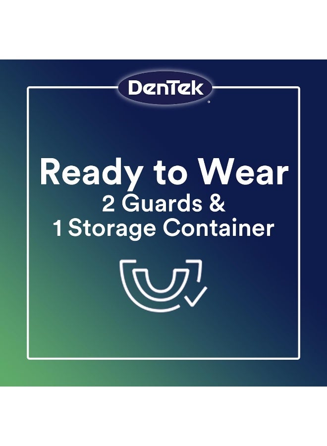 Dentek حارس الأسنان DenTek ComfortFit لحماية الأسنان من طحن الأسنان ليلاً - حارس ComfortFit عدد 2 - عبوة 1 - Image 5