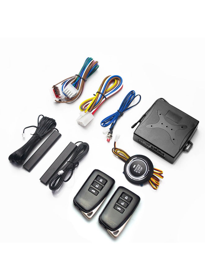 Shenyi Car Modification One-click Start Keyless Entry Pke One-way Anti-theft Device Remote Start 12v System