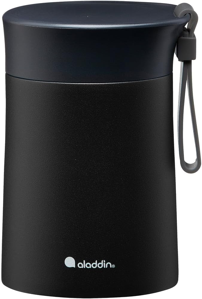 Aladdin Bistro Thermavac Food Jar 0.4L in Lava Black - Image 1