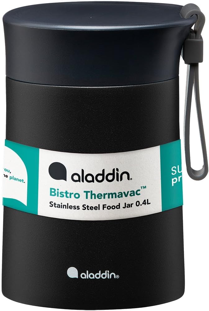 Aladdin Bistro Thermavac Food Jar 0.4L in Lava Black - Image 4