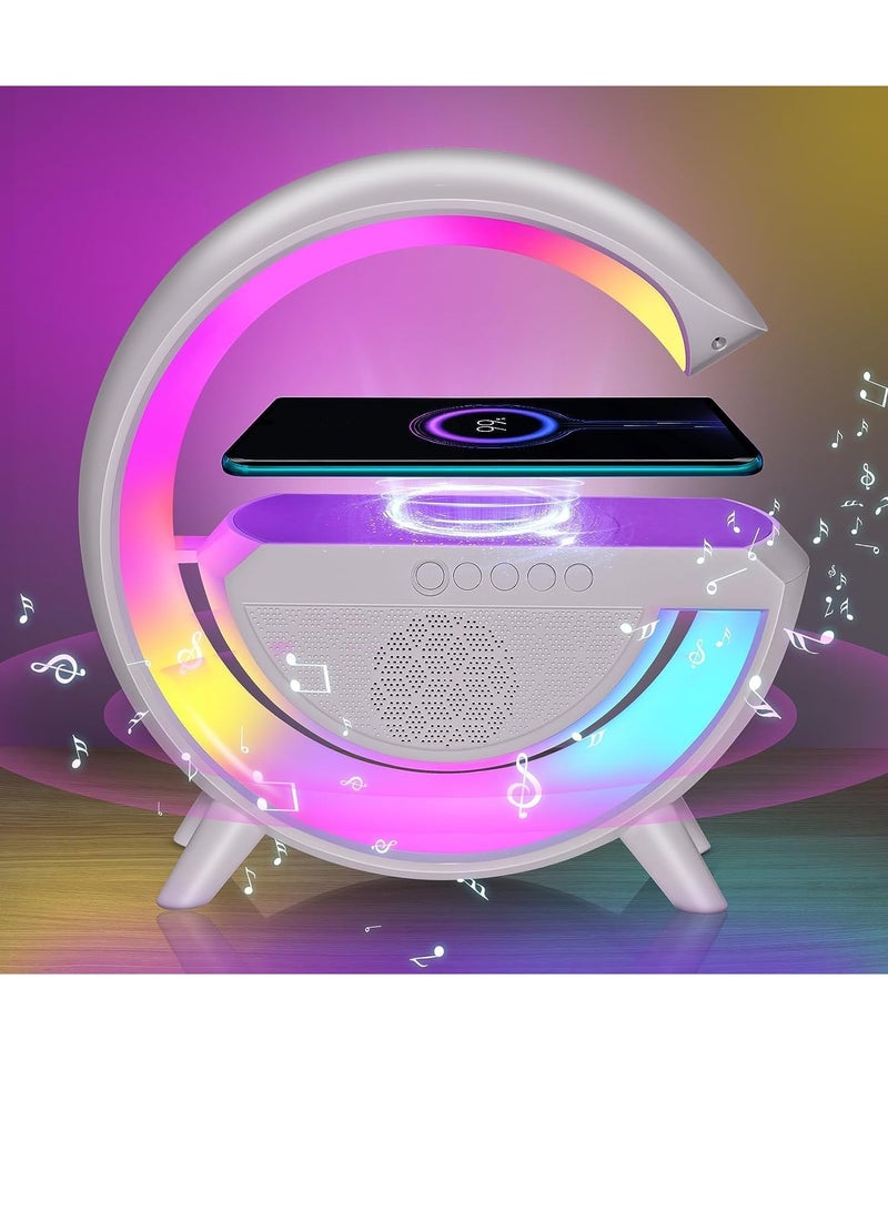 جينيكست بلوتوث LED مكبر صوت شحن لاسلكي - Image 1