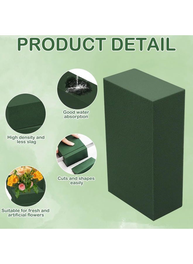 CANIPHA 30Pieces Floral Foam Blocks, Green Floral Foam for Flower Arrangements, Flower Foam Blocks Florist Foam Dry Foam Plant Foam Wet Foam for Artificial Flowers, (5.5 X 3.2 X 1.8 Inches) - Image 4