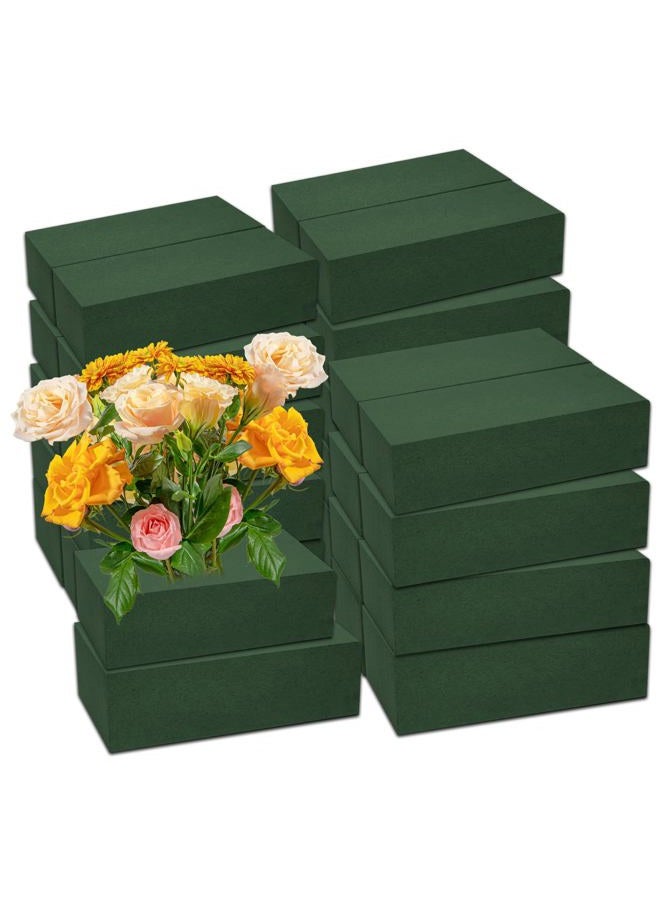 CANIPHA 30Pieces Floral Foam Blocks, Green Floral Foam for Flower Arrangements, Flower Foam Blocks Florist Foam Dry Foam Plant Foam Wet Foam for Artificial Flowers, (5.5 X 3.2 X 1.8 Inches) - Image 1