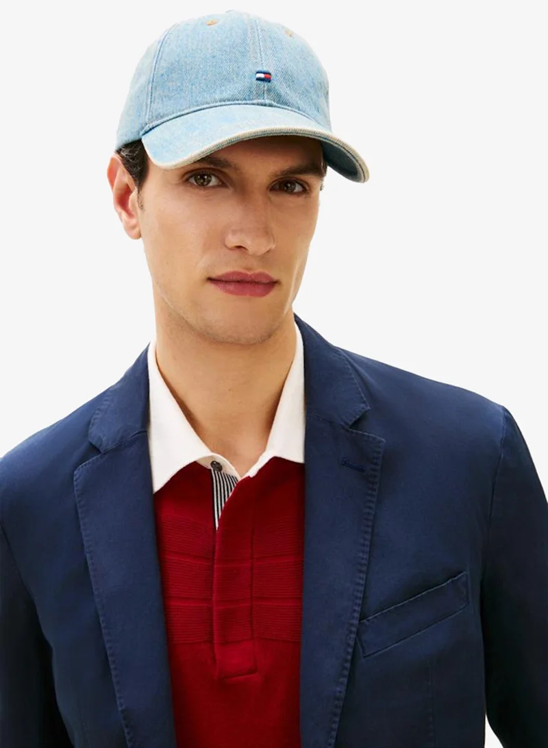 TOMMY HILFIGER  Flag Denim 6 Panel Cap  | Best Price UAE