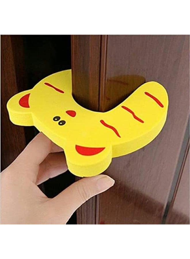 MiniMe Cute Animal Door Stopper | 1-8 Years | Yellwo | EVA Foam | Soft & Durable Material | Adorable Cartoon Animal Designs | Prevents Doors from Slamming | Safe for Children & Pets | Lightweight. - Image 2