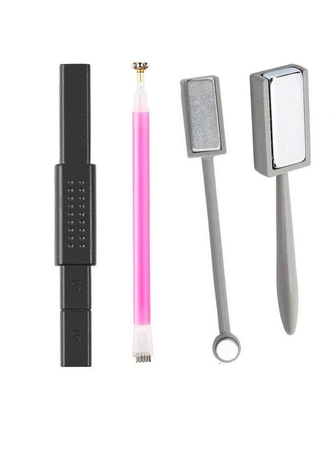 Yeslady عصا مغناطيسية قوية للغاية لفن الأظافر اللطيف تأثير عين القط لوحة مغناطيسية 4 قطع - Image 1