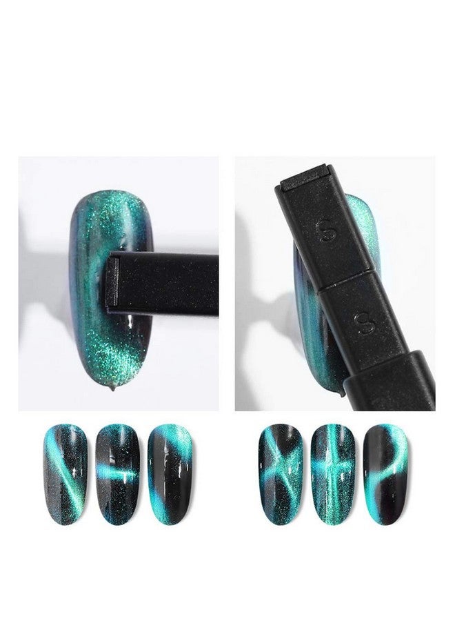 Yeslady عصا مغناطيسية قوية للغاية لفن الأظافر اللطيف تأثير عين القط لوحة مغناطيسية 4 قطع - Image 4