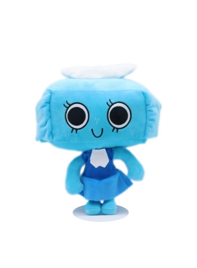 Dandy's World plush toy blue skirt big-eyed girl character doll cute plush Toy the best gift for family and friends  - Image 1