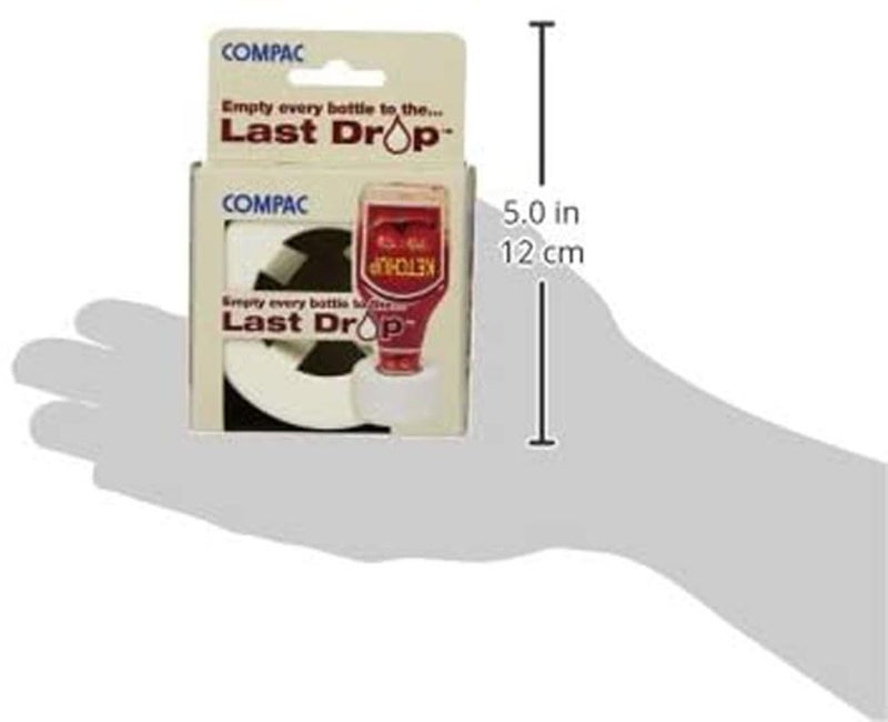 COMPAC HOME Last Drop Bottle Stabilizer, Access Every Last Drop of Ketchup, BBQ Sauce, Mustard, for The Kitchen, Retrieve The Last Amounts of Lotion, Shampoo for The Bathroom, Home Essentials, White - Image 5
