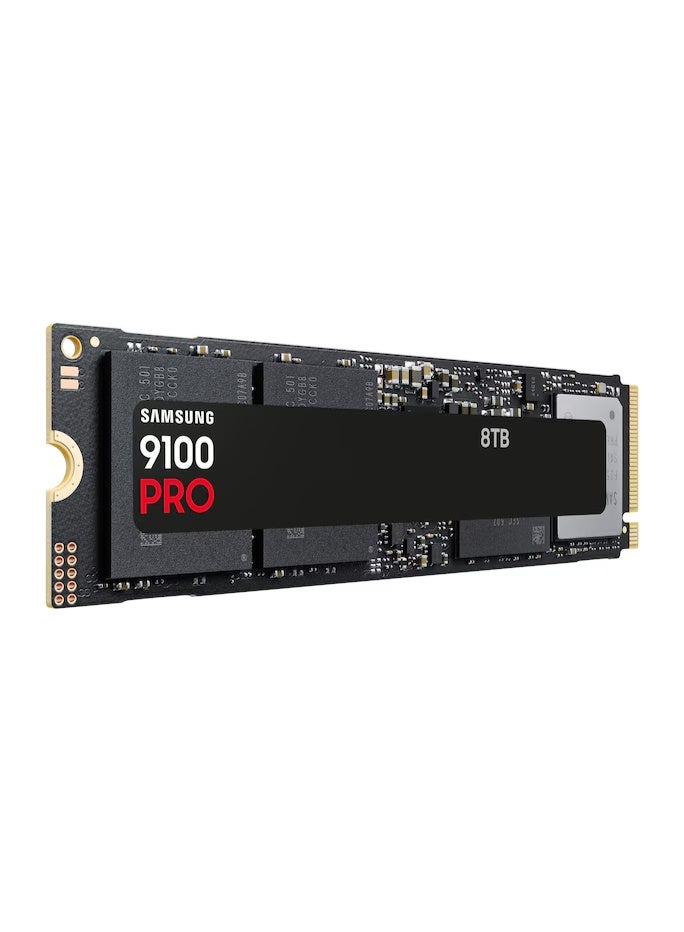سامسونج 9100 برو 8 تيرابايت PCIe 5.0 NVMe SSD – سرعات جيل 5 القصوى تصل إلى 14,800 ميجابايت/ثانية، 2.6 مليون IOPS، 236 طبقة V-NAND، 8 جيجابايت ذاكرة DRAM – تخزين مثالي للألعاب والمبدعين | MZ-VAP8T0BW - Image 4
