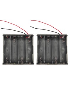 UNIVERSAL HUB UNIVERSAL HUB 18650 Button Battery holder with Wire Leads for lithium battery 4 Slot 3 