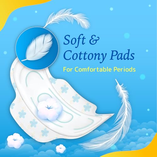NIINE Naturally Soft Regular Sanitary Napkins for women|230mm Long| Extra Soft & Cottony for Rash Control|2x Absorption|Anti-Leak Lock Protection |Super Saver Pack|(Pack of 4) 72 Pads - Image 3