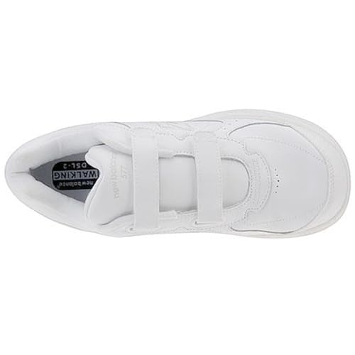 New Balance Men's 577 V1 Hook and Loop Shoe, White/White, 10.5 - Image 3