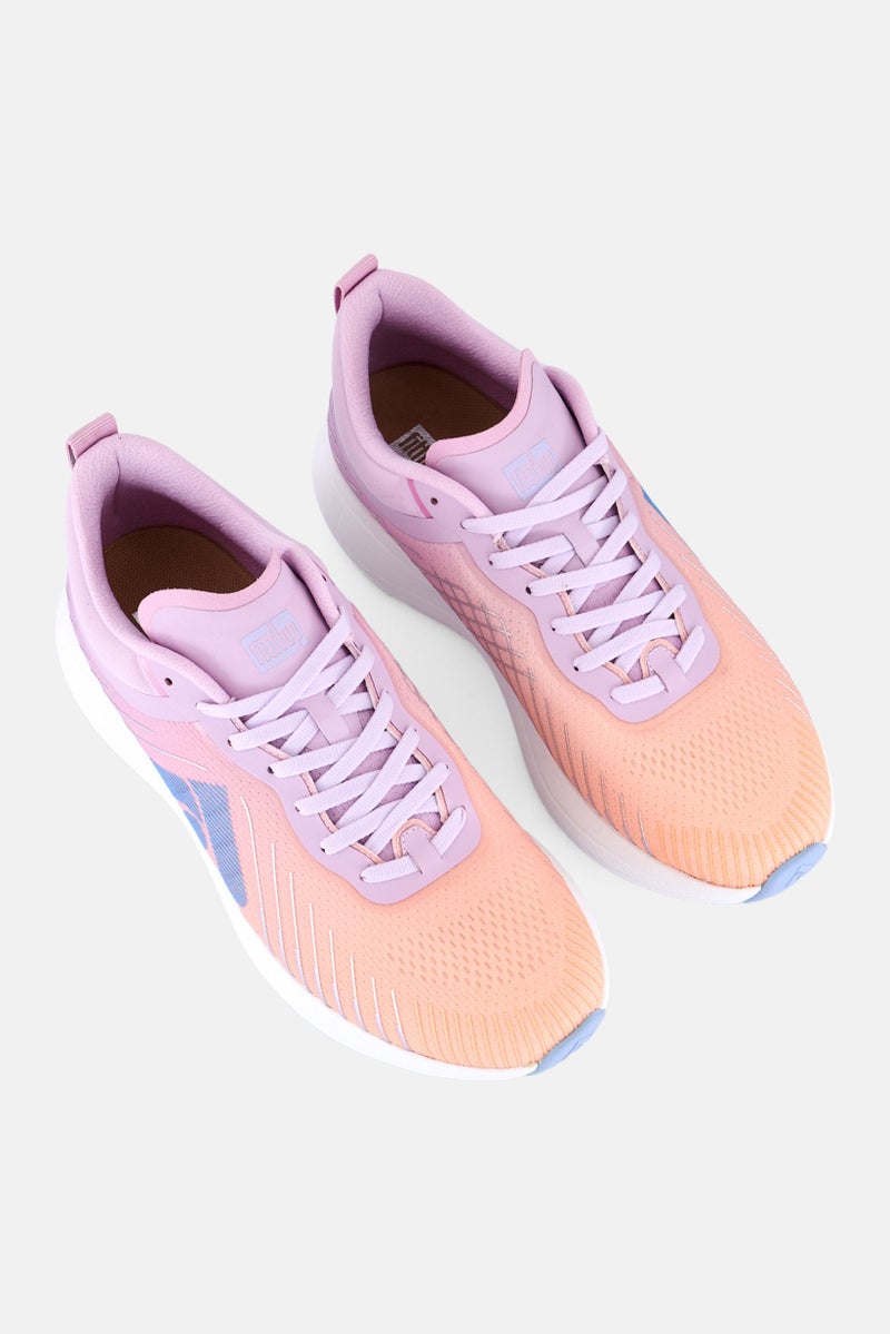 FitFlop Women FF Ombre Edition Lace Up Running Shoes, Multicolor - Image 4