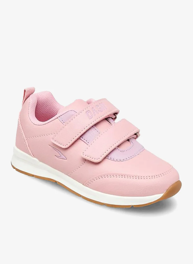 داش Girls Hook and Loop Ankle Sneakers