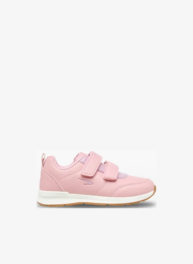 داش Girls Hook and Loop Ankle Sneakers