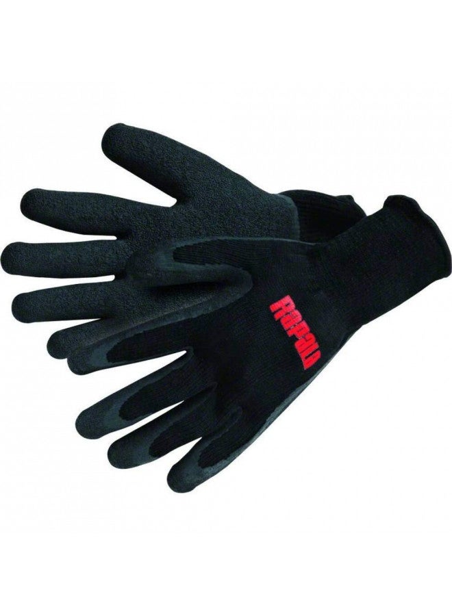 Rapala Fisherman's Gloves, Large , Black - Image 2