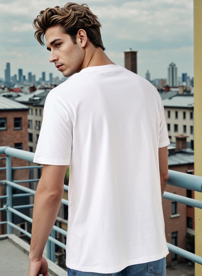 SP Characters Regular Fit Shoto Todoroki Print Crew Neck T-shirt - Image 3