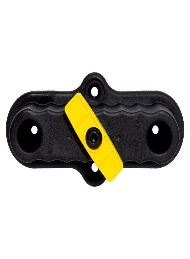 FastCap Level Rack Mount Compatible with Stabila Levels - Secure Storage and Organization, Vertical/Horizontal Mounting, Rattle-Free Cam-Lock - 1 Level Capacity - 03024