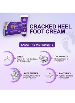Paris Collection Cracked Heel Foot Cream Unisex 50gms  - Image 4