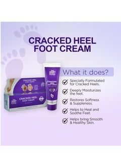 Paris Collection Cracked Heel Foot Cream Unisex 50gms  - Image 2