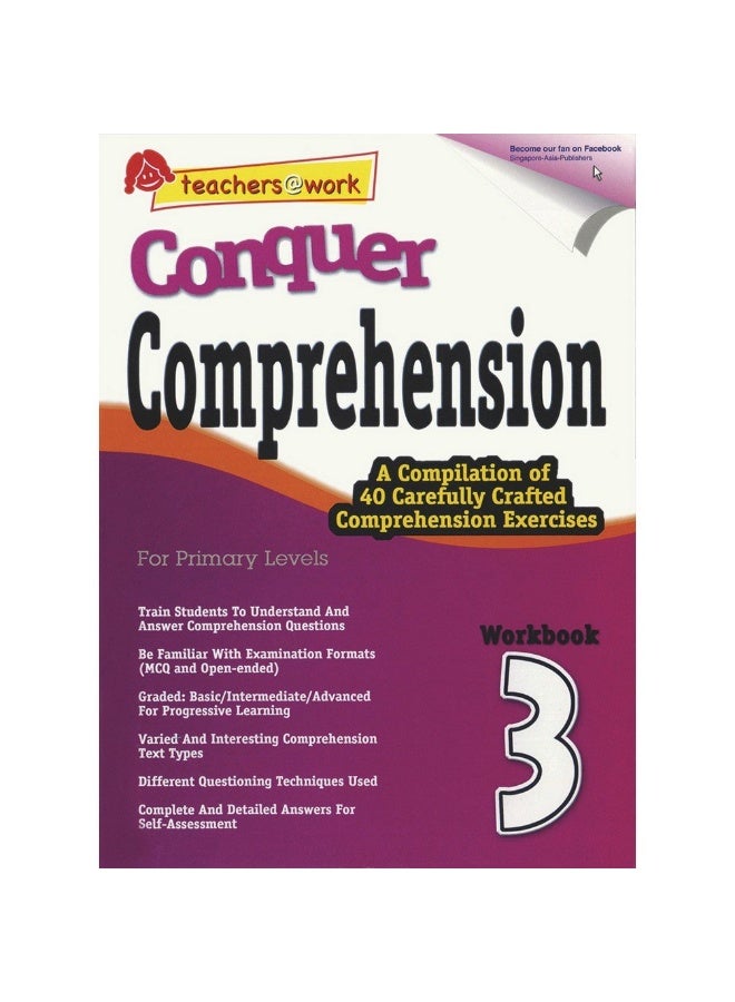 SAP Conquer Comprehension For Primary Levels Workbook 3