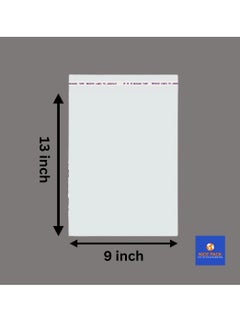 Nice Pack 9 X 13 inches 120 Count(approx) Resealable Plastic Cellophane Bags for Packaging A4 Paper, Clothes, Shoes, Cosmetics and Gift Items  - Image 2