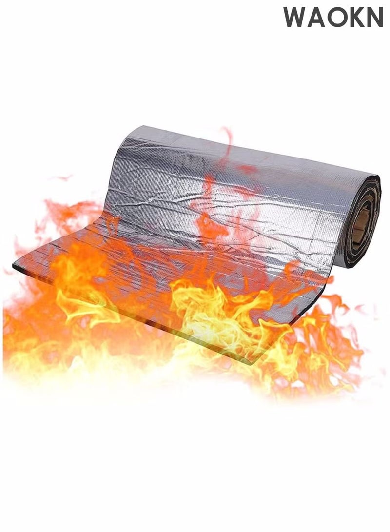 دبليو أيه أو كي أن ورق الألومنيوم وسادة العزل الصوتي للسيارة ، وسادة العزل الصوتي للسيارة ، وسادة العزل الحراري رغوة وسادة اللاصقة الذاتية ، وسادة العزل الصوتي للتحكم في الضوضاء ، وسادة العزل الصوتي للعزل الحراري ، مع دعم اللاصق اللاصق الذاتي ، مقاومة للحريق ، مقاومة للرطوبة والماء. - Image 3