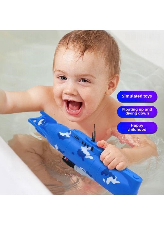Generic - Submarine Toy Black Technology Underwater Explosions Internet Popular Toy Boat Children Boys Girls Bagged Metal-Color:8823 Submarine-Specification:Basic Version (comes With Ordinary Battery) - Image 1
