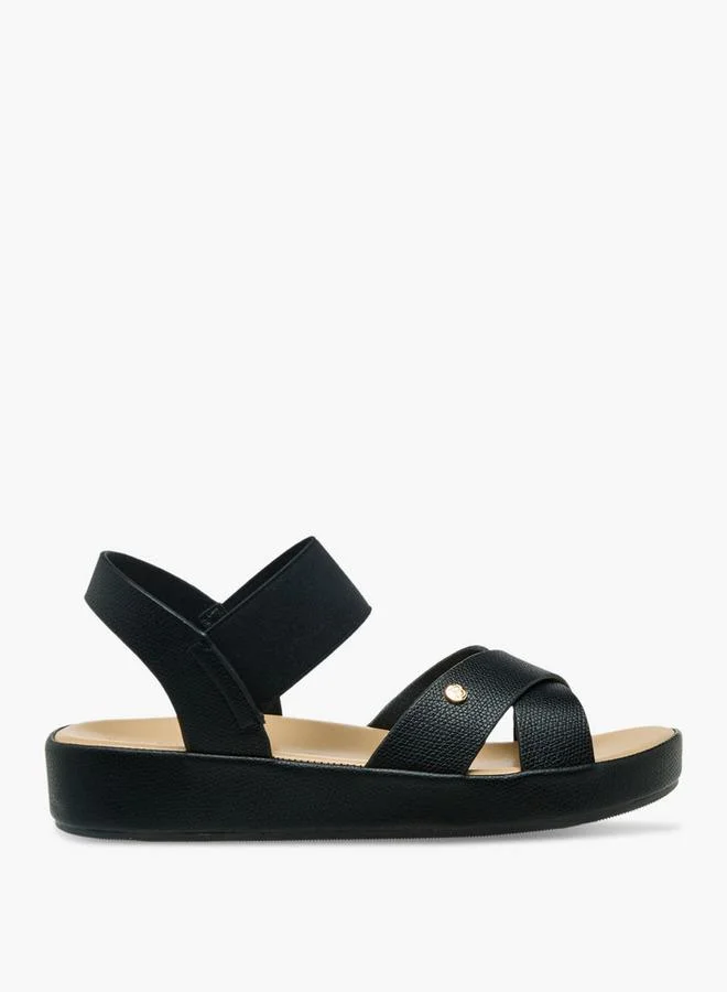 Flora Bella By Shoexpress Flora Bella Women Textured Cross Strap Sandals