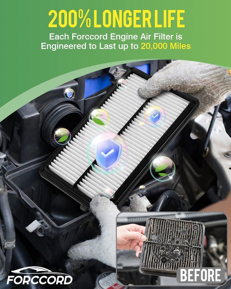 Forccord Engine Air Filter for Honda Accord and Acura TLX - Image 3