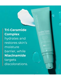 Urban Skin Rx Urban Skin Rx Even Tone Barrier Repair Cream | Daily Facial Hydrator with Ceramides, Niacinamide, Squalane | 1.7 Fl Oz  - Image 2