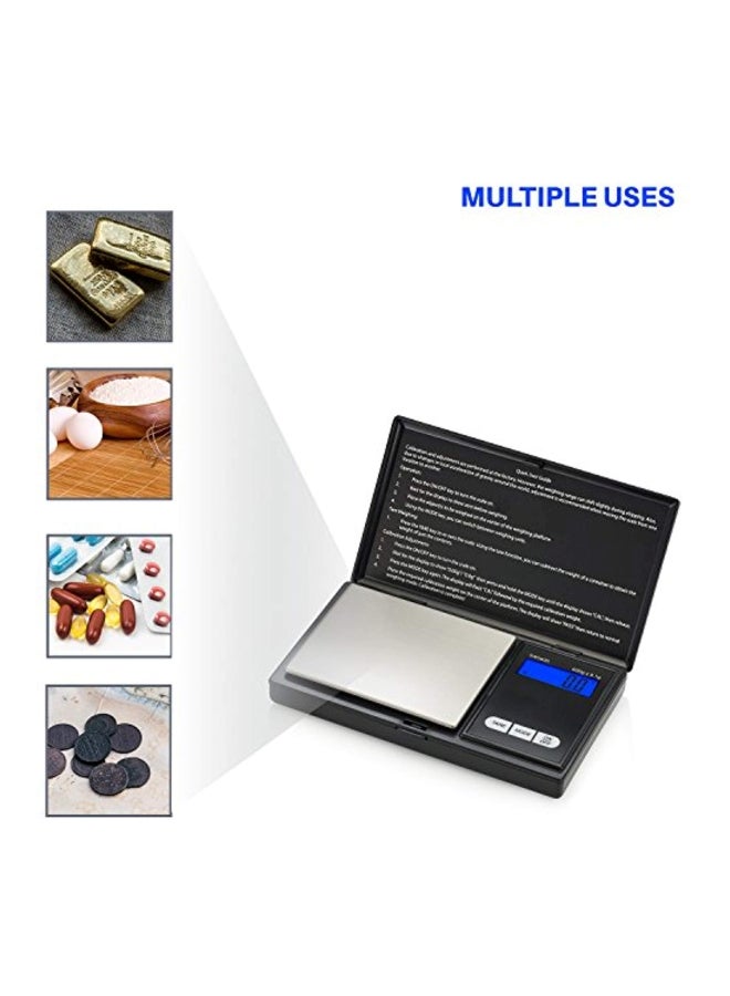 Smart Weigh SWS600 Elite Pocket Sized Digital Gram Scale,Jewelry Scale,Gram Scale,Nutrition Kitchen Scale, School Scale with Slim Design 600 x 0.1g, Black - Image 4