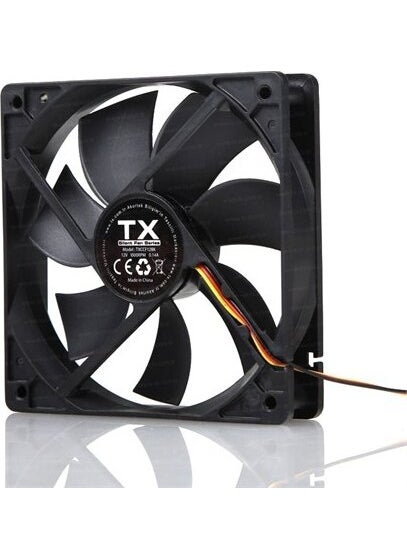 Tx 12 cm Silent Black Case Fan ( CCF12BK)  - Image 5