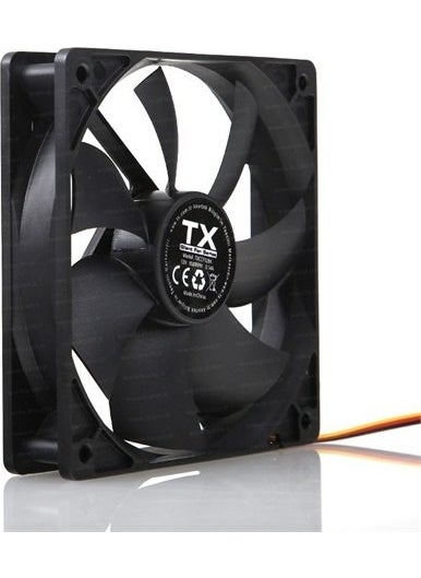 Tx 12 cm Silent Black Case Fan ( CCF12BK)  - Image 2